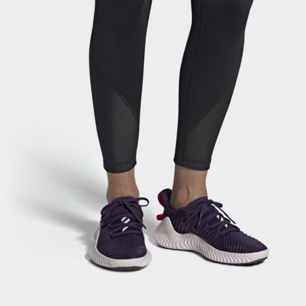 EUC adidas alpha bounce trainer sneakers sz 8